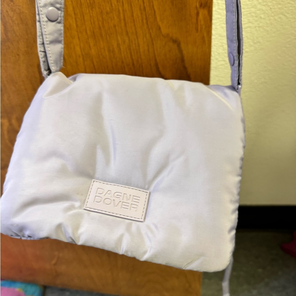 Dagne Dover puffer Lavender Crossbody